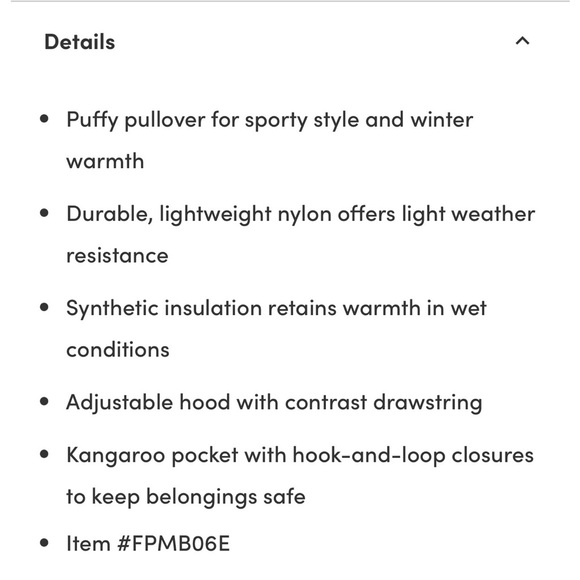 FREE PEOPLE Movement In A Pillow Water Resistant Packable Puffer Anorak - Picture 8 of 8